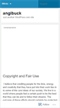 Mobile Screenshot of angibuck.wordpress.com