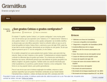 Tablet Screenshot of gramatikus.wordpress.com