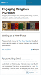 Mobile Screenshot of megonreligion.wordpress.com