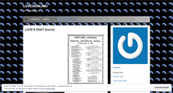 Desktop Screenshot of loveisunlimd.wordpress.com