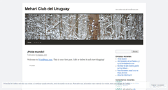 Desktop Screenshot of mehariclubdeluruguay.wordpress.com
