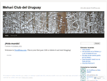 Tablet Screenshot of mehariclubdeluruguay.wordpress.com