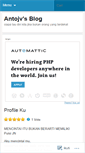 Mobile Screenshot of antojv.wordpress.com