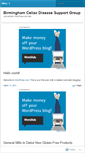 Mobile Screenshot of birminghamceliac.wordpress.com