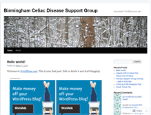 Tablet Screenshot of birminghamceliac.wordpress.com