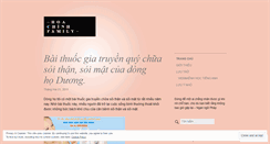 Desktop Screenshot of hoachinh.wordpress.com