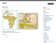 Tablet Screenshot of hbmt.wordpress.com