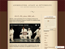 Tablet Screenshot of animeloverlekvar.wordpress.com