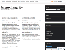 Tablet Screenshot of brandingcity.wordpress.com