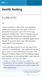 Mobile Screenshot of healthnutting.wordpress.com