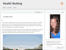 Tablet Screenshot of healthnutting.wordpress.com