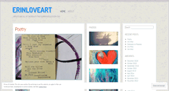 Desktop Screenshot of erinloveart.wordpress.com