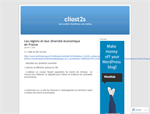 Tablet Screenshot of cliost2s.wordpress.com
