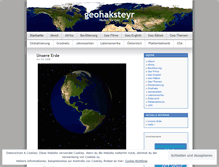 Tablet Screenshot of geografie.wordpress.com