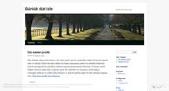 Desktop Screenshot of gunlukdiziizle.wordpress.com