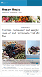 Mobile Screenshot of messymeals.wordpress.com
