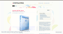 Desktop Screenshot of brilliantweb.wordpress.com