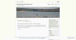 Desktop Screenshot of northernmumblings.wordpress.com