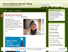 Tablet Screenshot of fawngilmorekraut.wordpress.com
