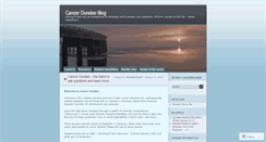 Desktop Screenshot of cancerdundee.wordpress.com