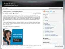 Tablet Screenshot of notiziescrittore.wordpress.com