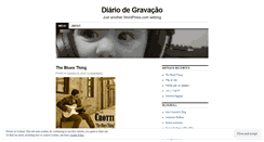 Desktop Screenshot of diariodegravacao.wordpress.com