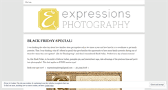 Desktop Screenshot of expressionsphotoblog.wordpress.com