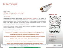 Tablet Screenshot of elbarranque.wordpress.com