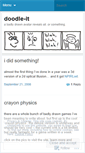 Mobile Screenshot of doodler.wordpress.com