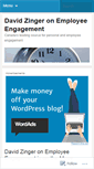 Mobile Screenshot of davidzinger.wordpress.com