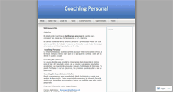 Desktop Screenshot of coachvital.wordpress.com