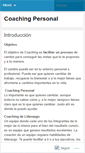 Mobile Screenshot of coachvital.wordpress.com