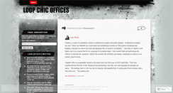 Desktop Screenshot of loopchicoffices.wordpress.com