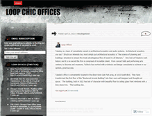 Tablet Screenshot of loopchicoffices.wordpress.com