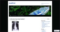 Desktop Screenshot of joulefool.wordpress.com