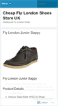 Mobile Screenshot of flylondonshoesuk.wordpress.com