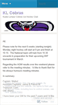 Mobile Screenshot of klcobras.wordpress.com