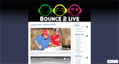 Desktop Screenshot of bounce2live.wordpress.com