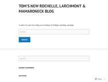 Tablet Screenshot of 123tomroberts.wordpress.com