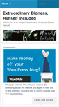 Mobile Screenshot of himselfincluded.wordpress.com