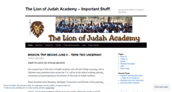 Desktop Screenshot of lionofjudahacademy.wordpress.com