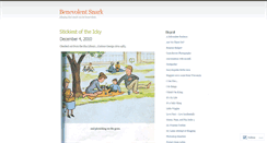 Desktop Screenshot of benevolentsnark.wordpress.com