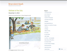 Tablet Screenshot of benevolentsnark.wordpress.com