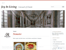 Tablet Screenshot of joyinliving.wordpress.com