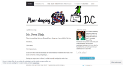 Desktop Screenshot of manshopping.wordpress.com