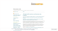 Desktop Screenshot of doocomo.wordpress.com