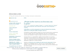 Tablet Screenshot of doocomo.wordpress.com