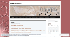 Desktop Screenshot of katzenvilla.wordpress.com