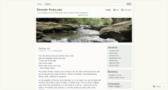 Desktop Screenshot of desertstreamspbc.wordpress.com
