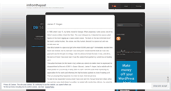 Desktop Screenshot of imfromthepast.wordpress.com